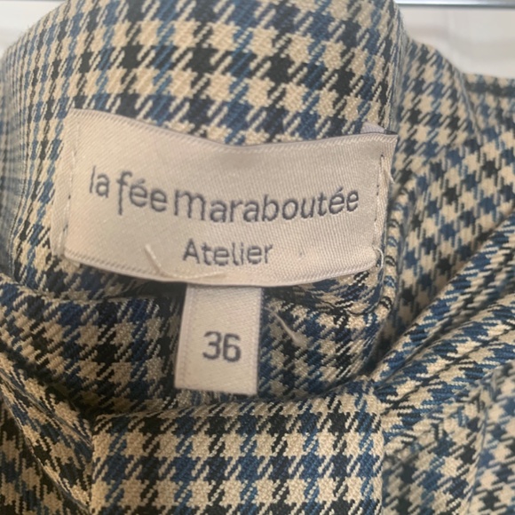 Houndstooth A-line skirt - Picture 3 of 5